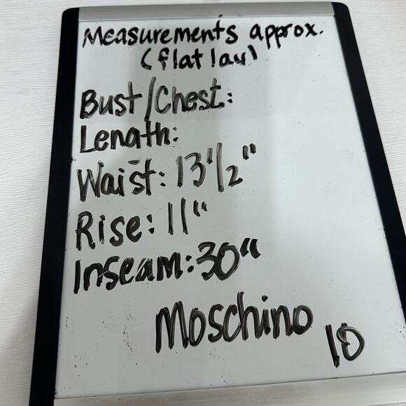 Vintage Y2K Moschino Cheap Chic Black Pants Size 40/10 Italy AEFFE Designer - Picture 13 of 13